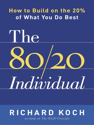 cover image of The 80 / 20 Individual